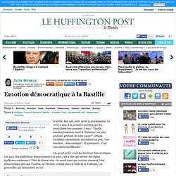Julie Neveux: Emotion démocratique à la Bastille
