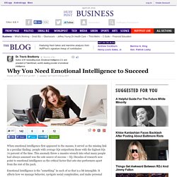 Why You Need Emotional Intelligence to Succeed 
