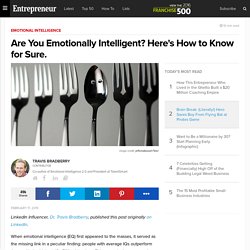 Are You Emotionally Intelligent? Here's How to Know for Sure.