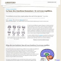 La base des émotions humaines : le cerveau reptilien. - libertero