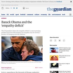 Barack Obama and the 'empathy deficit'