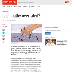 Empathy is overrated
