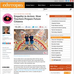 Empathy in Action: How Teachers Prepare Future Citizens