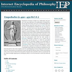 Empedocles 