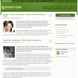 MyJobDurable : emploi, environnement & developpement durable