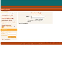 Emploi territorial