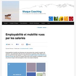 Employabilité et mobilité vues par les salariés