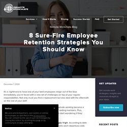 8 Sure-Fire Employee Retention Strategies You Should Know