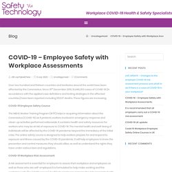 COVID-19 - Employee Safety with Workplace Assessments - Covid19 Staff Training