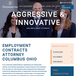 Employment Agreement Attorney Columbus: Employment Contract Lawyers