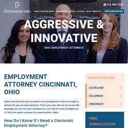 Employment Attorney Cincinnati, Ohio