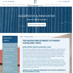 Employment Lawyer Cleveland Ohio, Employee Rights Attorney Cleveland