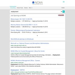 employment - NOS Search Results