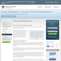 Can You Get a VA Loan With Less Than Two Years of Steady Employment?