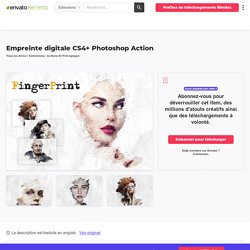 Empreinte digitale CS4+ Photoshop Action par FD-Design sur Envato Elements