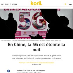 En Chine, la 5G est éteinte la nuit