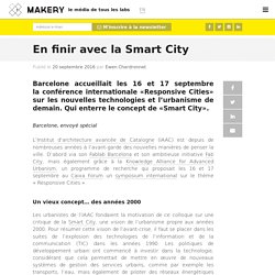 En finir avec la Smart City
