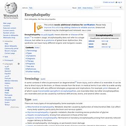 Encephalopathy