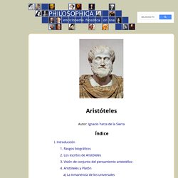 Aristóteles - Lógica
