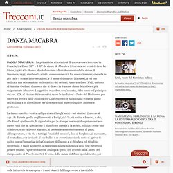 Danza Macabra in “Enciclopedia Italiana”