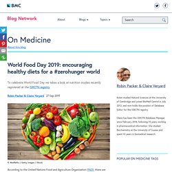World Food Day 2019: encouraging healthy diets for a #zerohunger world