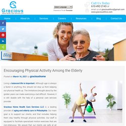 Encouraging Physical Activity Among the Elderly