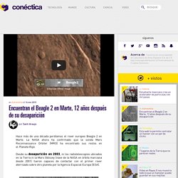 Encuentran el Beagle 2 en Marte, 12 años después de su desaparición