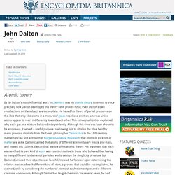John Dalton (British scientist)