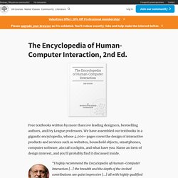 Encyclopedia of Usability, HCI, and more