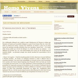 Encyclopédie Homo Vivens