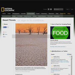 Desert Threats, Endangered Species