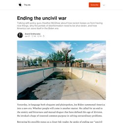 Ending the uncivil war - The.Ink