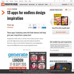 13 apps for endless design inspiration