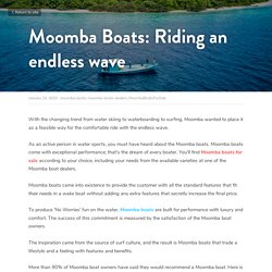 Moomba Boats: Riding an endless wave