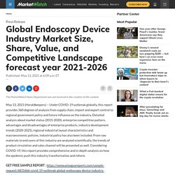 May 2021 Report On Global Endoscopy Device Industry Market Size, Share, Value, and Competitive Landscape 2021-2026
