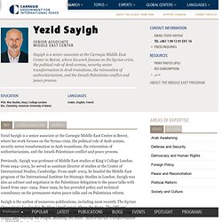 Yezid Sayigh
