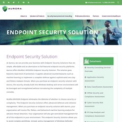 Symantec Endpoint Security Solution Reseller – AuroraIT