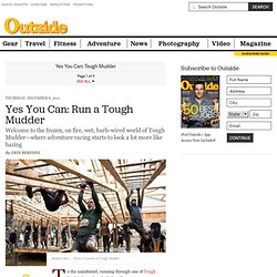 Tough Mudder Training Plan