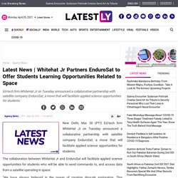 Whitehat Jr Partners EnduroSat to Offer Students Learning Opportunities Related to Space