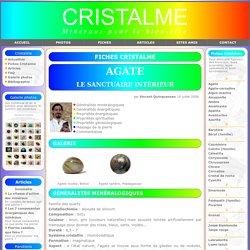 Cristalme - Minéraux pour le bien-être, soins énergétiques, lithothérapie, reiki et chakras.