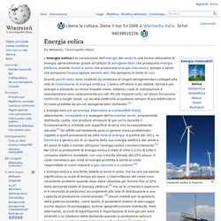 Generatori eolici