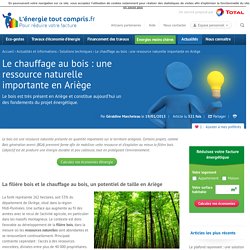 Le bois une énergie durable et peu couteuse en Ariège 19/01/2015