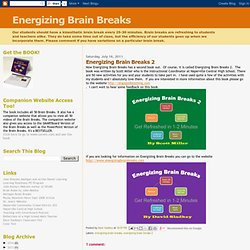 Energizing Brain Breaks 2
