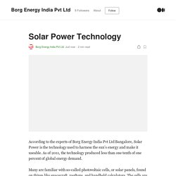 Borg Energy India Pvt Ltd Bangalore