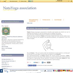 ENERGY BODY - NYÂSA - - [study of the body - [study of the body - [study of the body - [study of the body - [study of the body - NataYoga