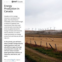Energy Production in Canada