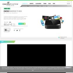 Comprar Centro Multimedia - Energy Android Smart TV Box