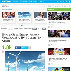 How a Clean Energy Startup Used Social to Help Others Go Green