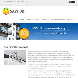 Energy Statements London