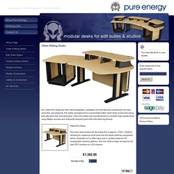 Pure Energy - Video Editing Desks